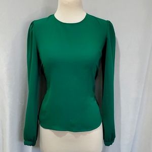 Green Blouse  size S